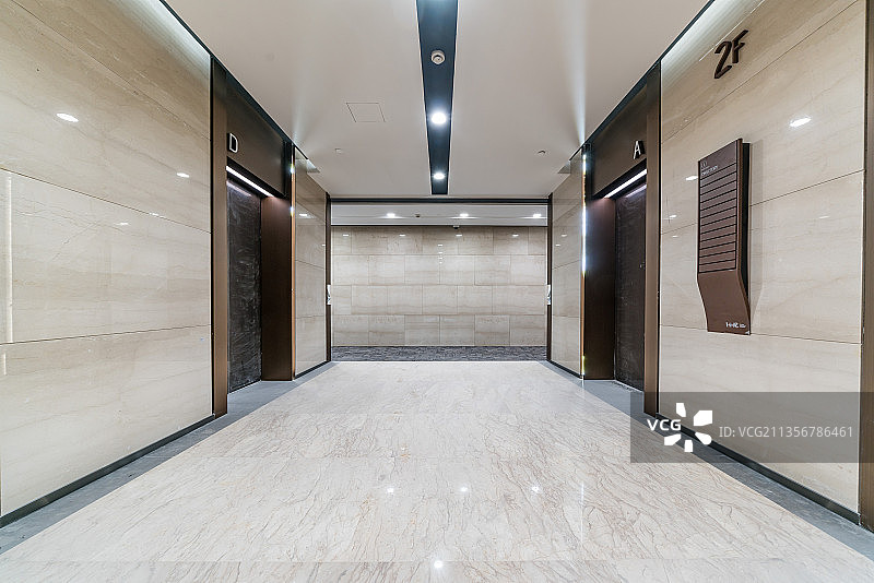 电梯厅,上海,写字楼,室内,建筑,城市,市区,办公楼图片素材