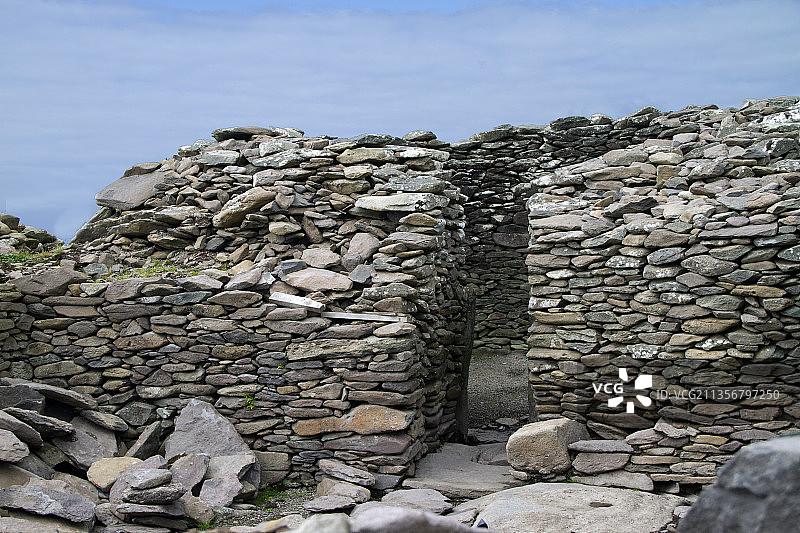 铁器时代的石头堡垒图片素材