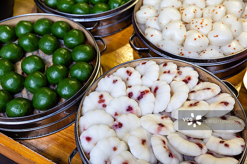 江苏苏州昆山周庄小吃图片素材