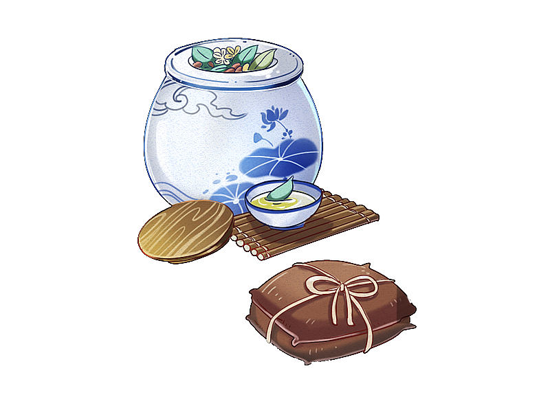 中药药物元素图片素材