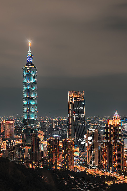 台北之夜图片素材
