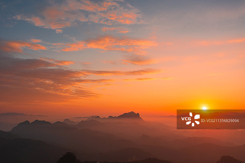 广西玉林都峤山风光图片素材