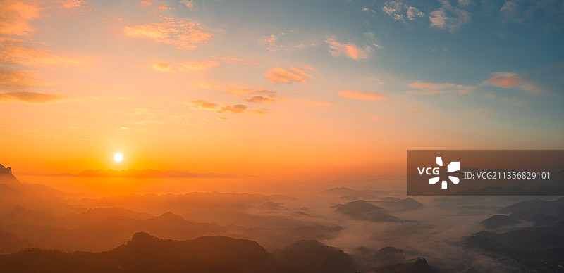 广西玉林都峤山风光图片素材