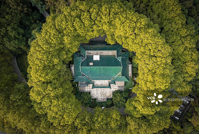 俯瞰美龄宫图片素材