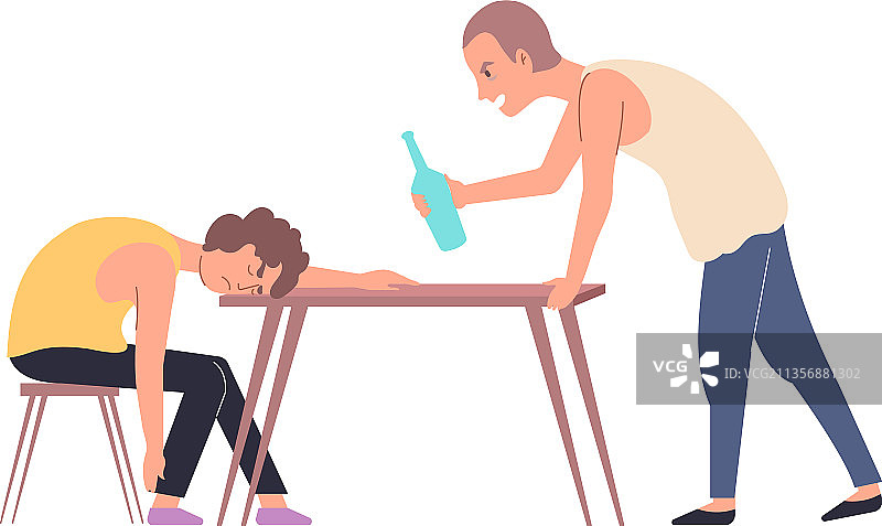 酗酒者成瘾成分图片素材