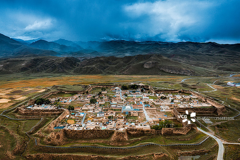 甘南夏河甘加秘境风光图片素材