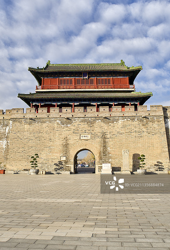 正定古城图片素材