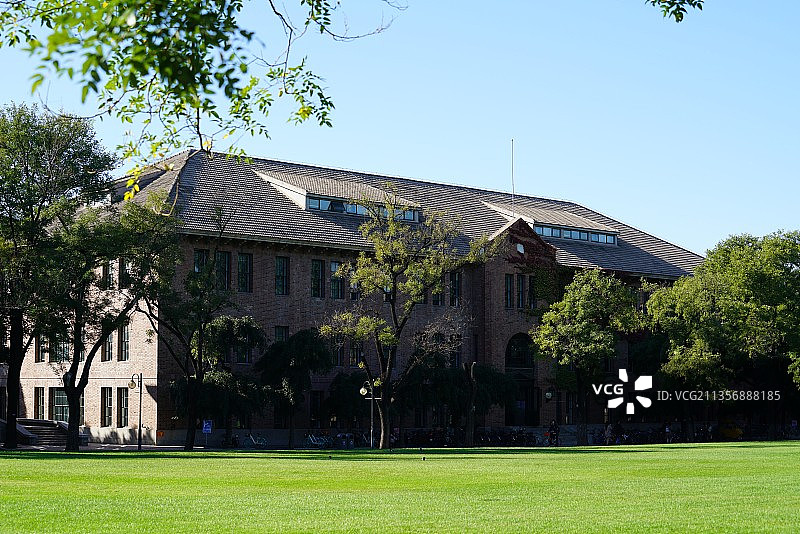 清华大学校园图片素材