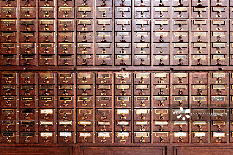 满是抽屉的柜子图片素材
