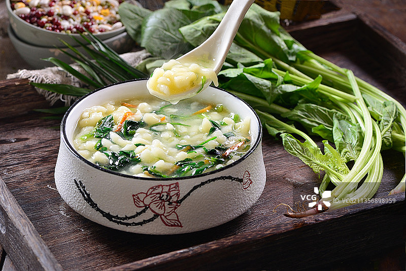 疙瘩汤图片素材