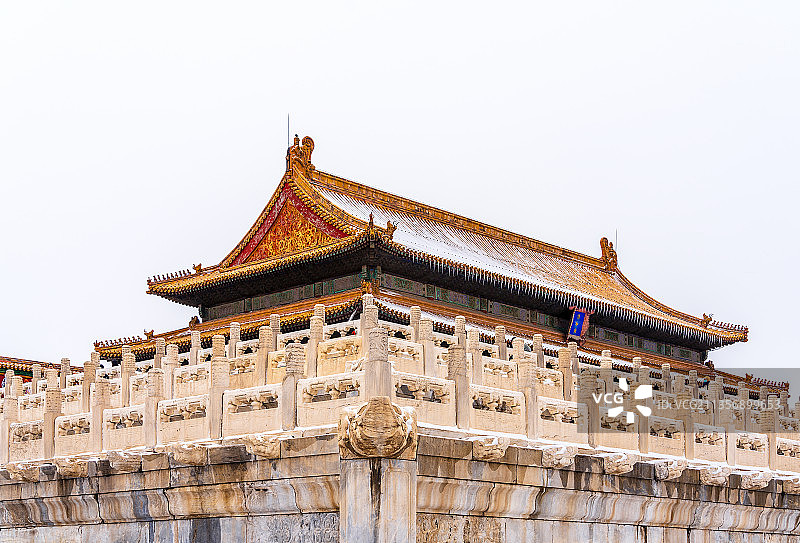 北京故宫紫禁城雪景图片素材