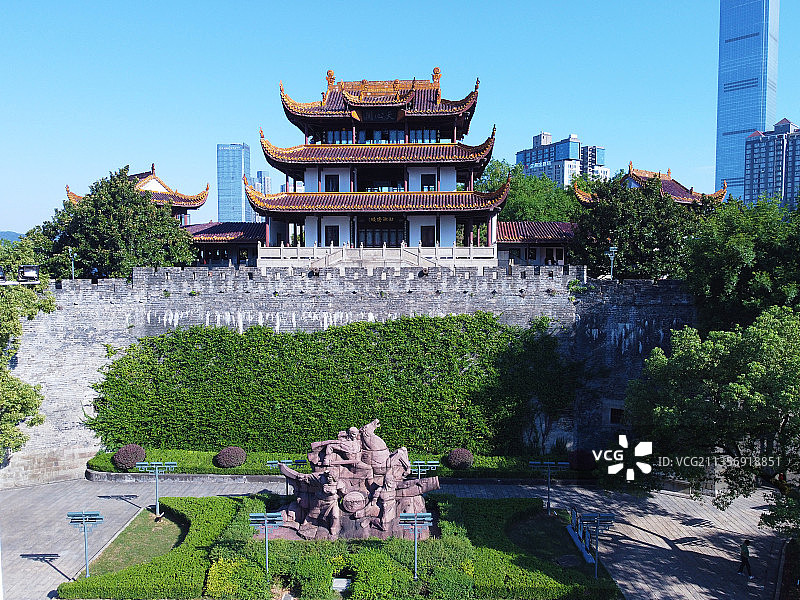 中国长沙市天心阁图片素材