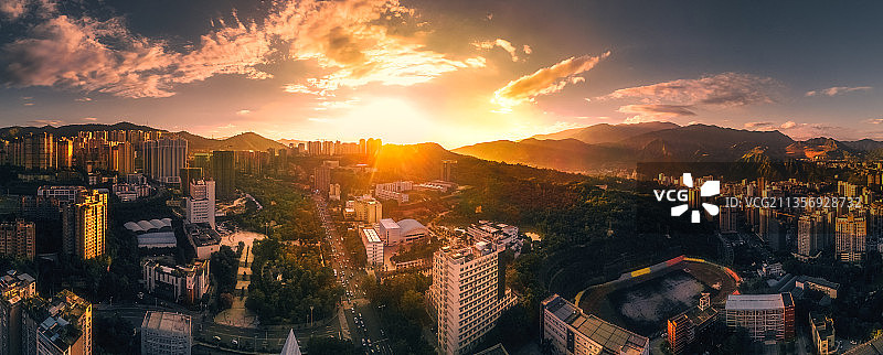 攀枝花夕阳图片素材
