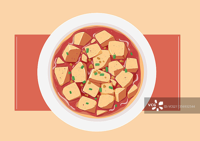 麻婆豆腐图片素材