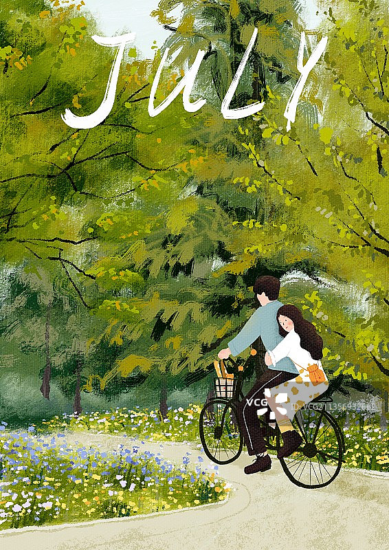 四季系列之六月图片素材