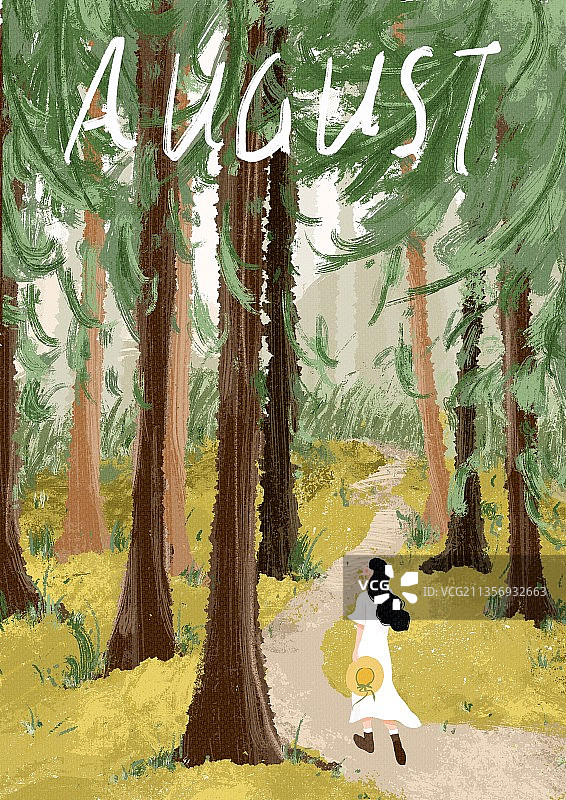 四季系列之八月图片素材