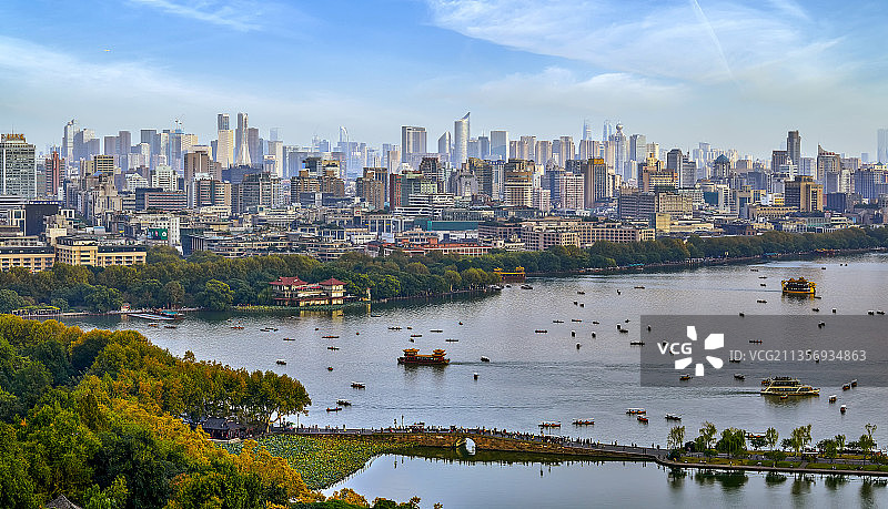 杭州西湖图片素材