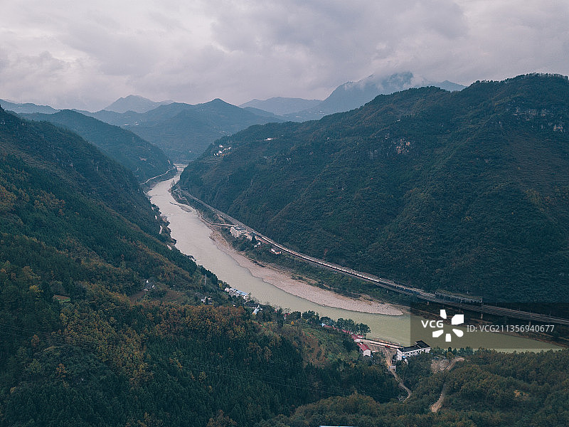 蜀道秦关 陕南与川北人文风土图片素材