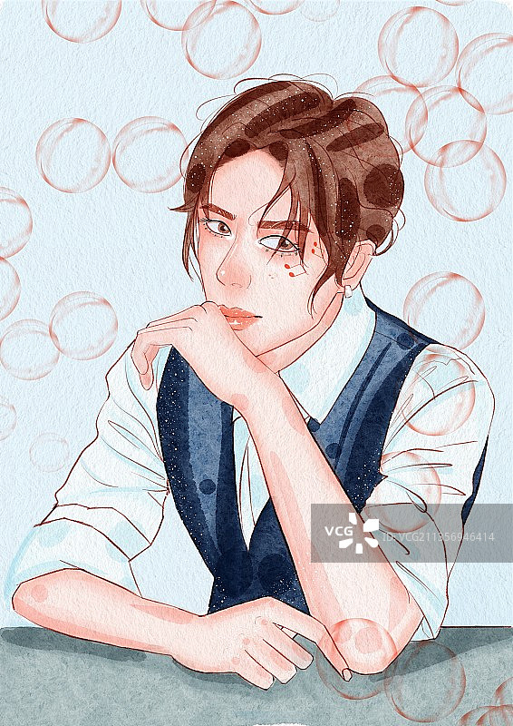 加油吧少年图片素材