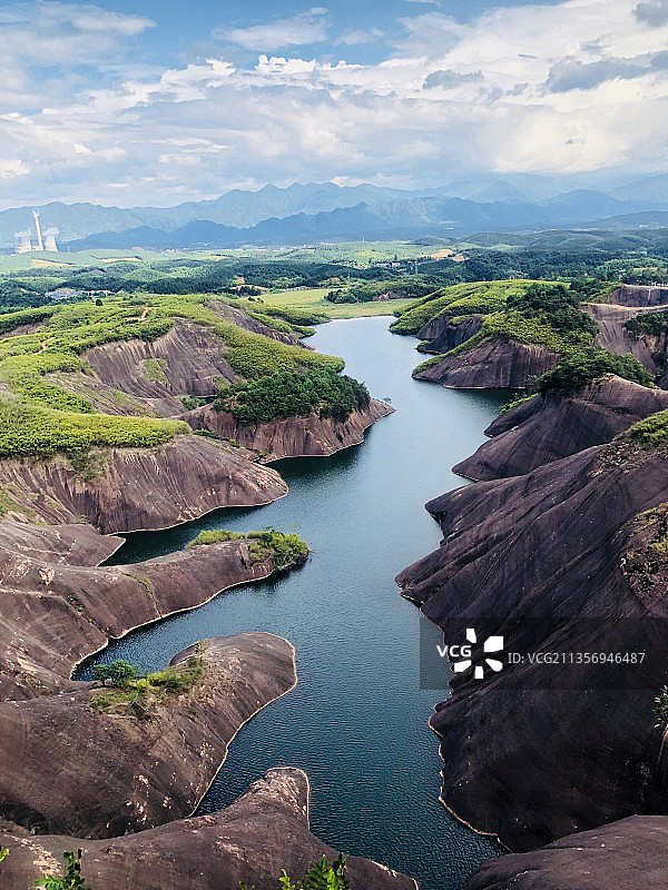 大自然的鬼斧神工高椅岭图片素材
