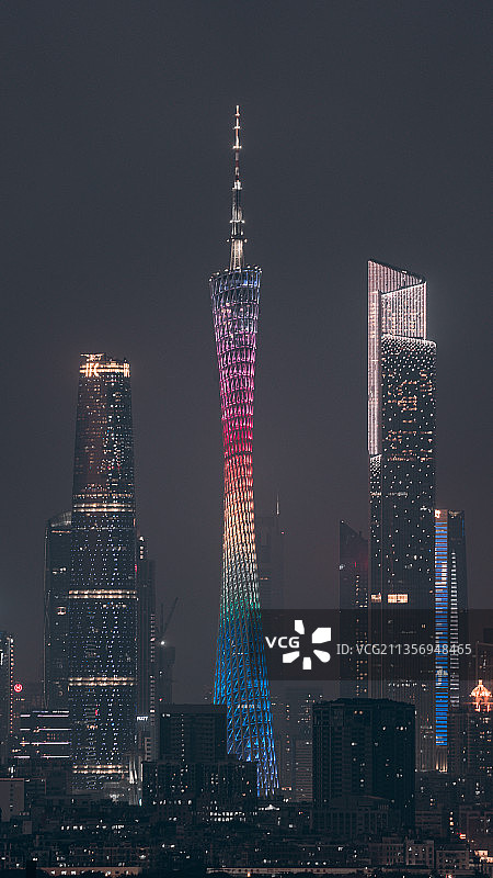 广州城市风光图片素材