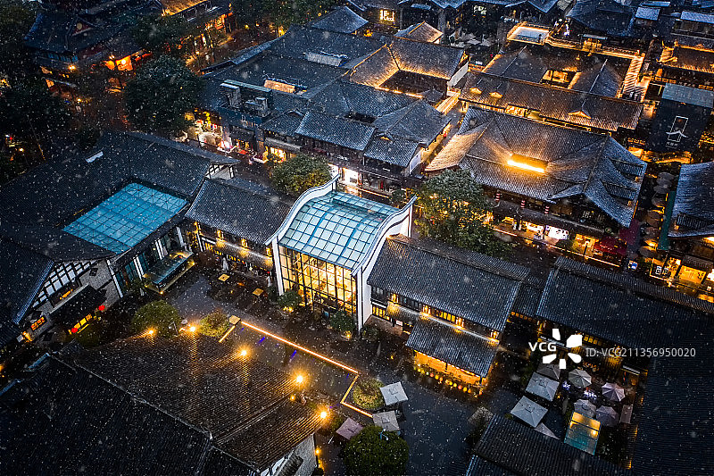 成都院子图片素材