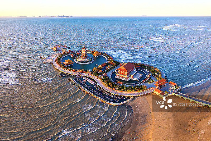 山东蓬莱:观旖旎风光 赏人间仙境 过神闲日子图片素材