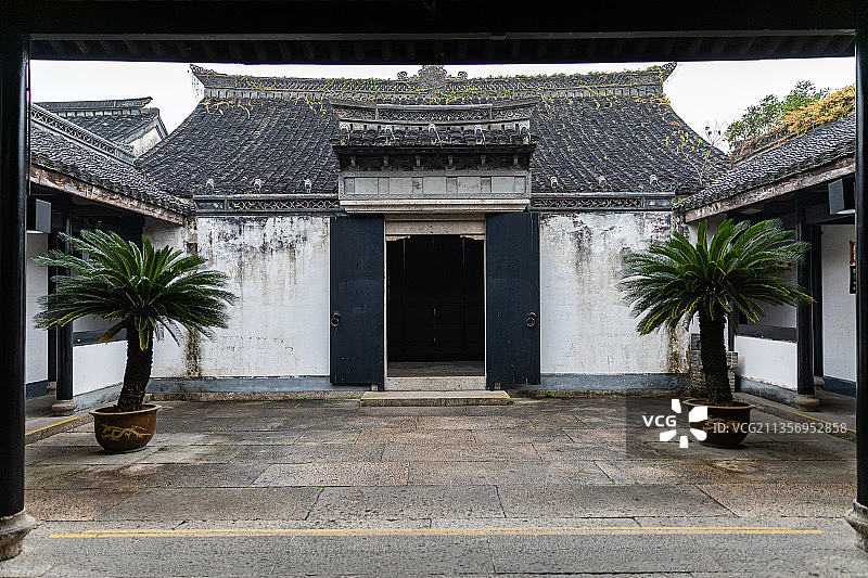 浙江绍兴鲁迅故里德寿堂图片素材