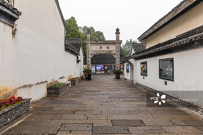 浙江绍兴鲁迅故里图片素材