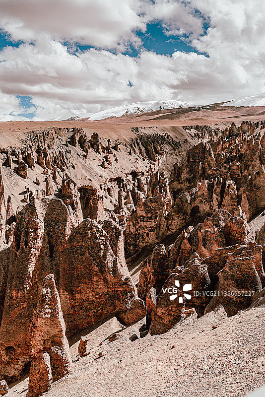 西藏日喀则奇林峡图片素材