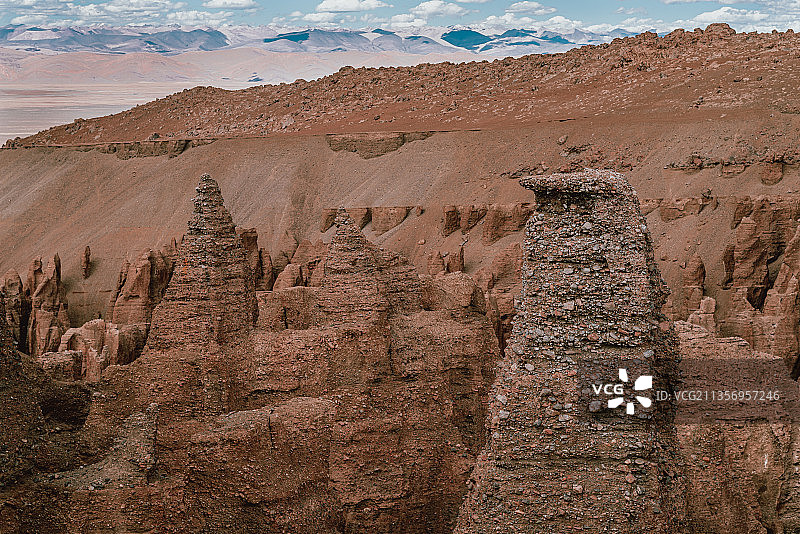 西藏日喀则奇林峡图片素材