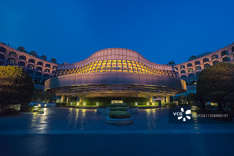 杭州湖滨公园图片素材