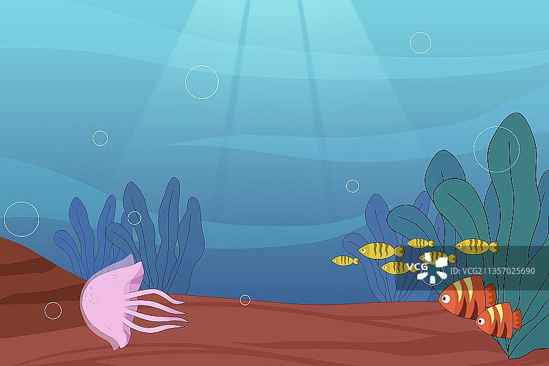 海底世界背景图片素材