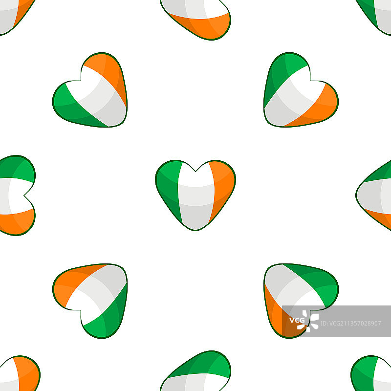 主题为爱尔兰节日圣帕特里克节图片素材