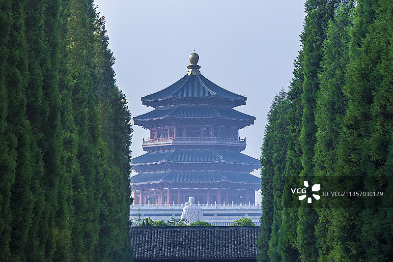 芷江抗战受降纪念馆——湖南怀化市芷江侗族自治县图片素材