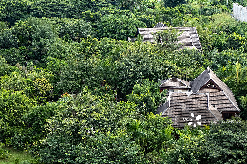 中国云南省西双版纳傣族自治州景洪市图片素材