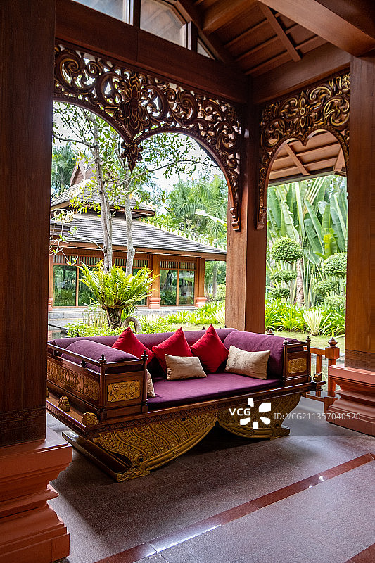 中国云南省西双版纳傣族自治州景洪市图片素材