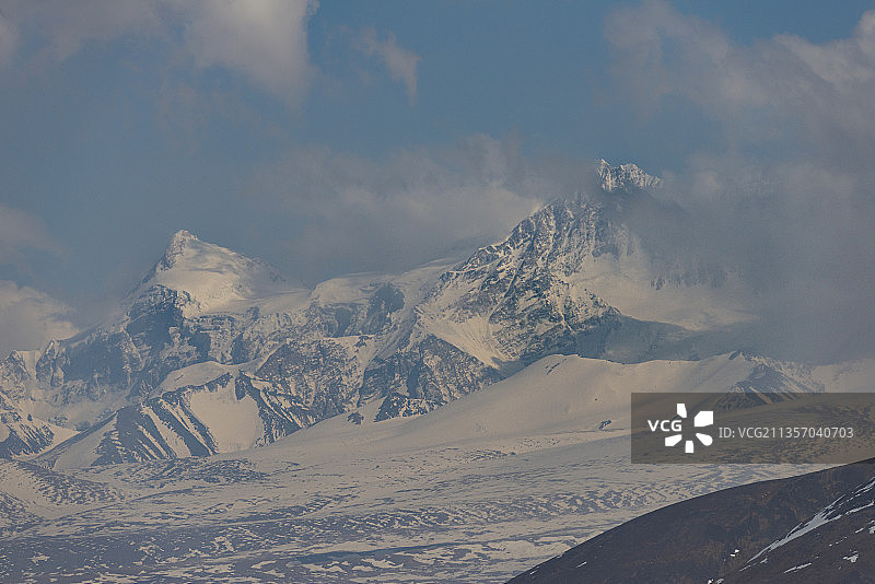 珠穆朗玛峰图片素材