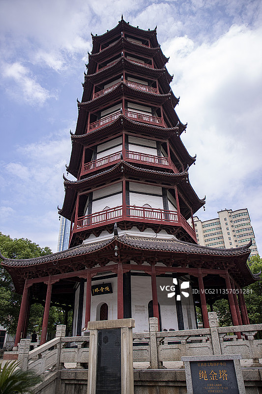 绳金塔图片素材