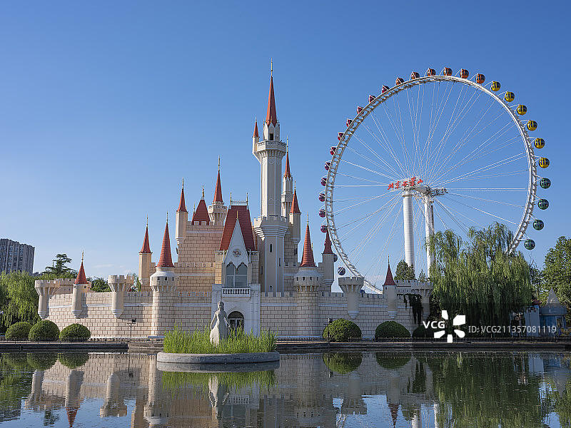 石景山游乐园图片素材