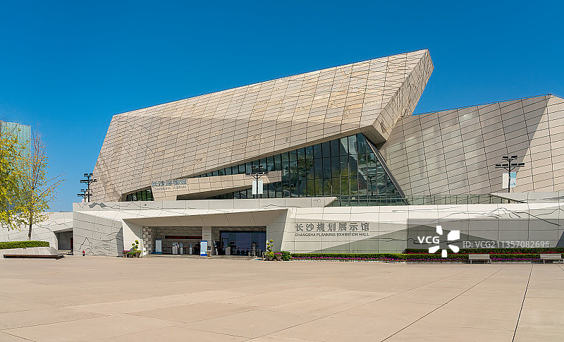 长沙规划展示馆和长沙博物馆图片素材