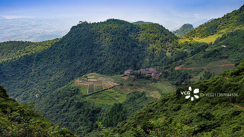 重庆度假地石柱黄水风光图片素材