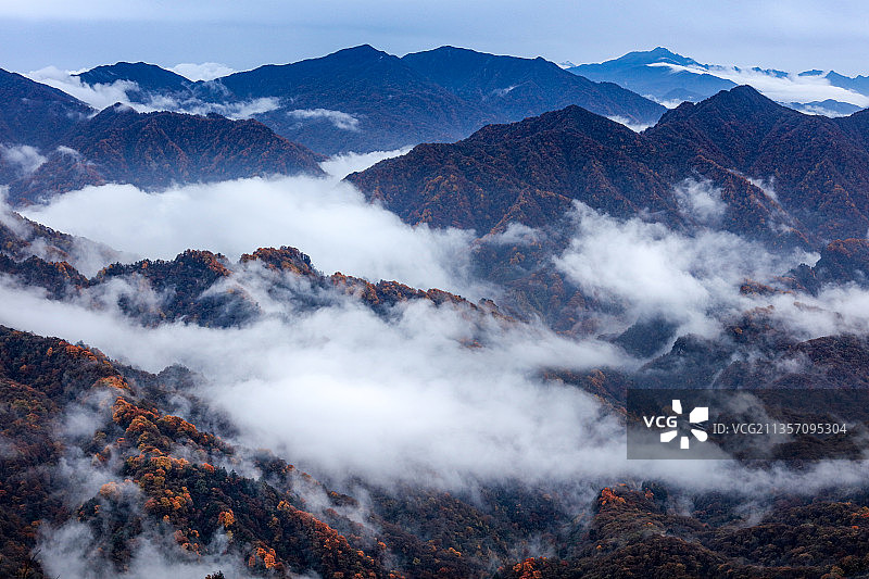 香炉峰云海图片素材