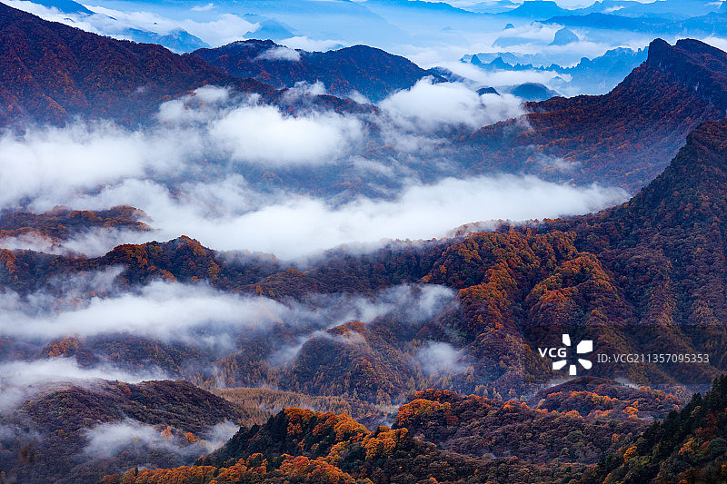 米仓山图片素材