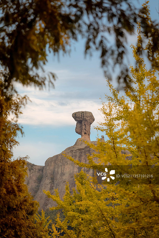 石夫人秋色。初冬，浙江温岭秋色宜人。图片素材