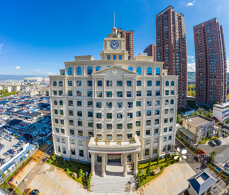 云南省玉溪高新区“玉溪海关”大楼图片素材