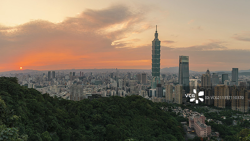 台北101大楼图片素材