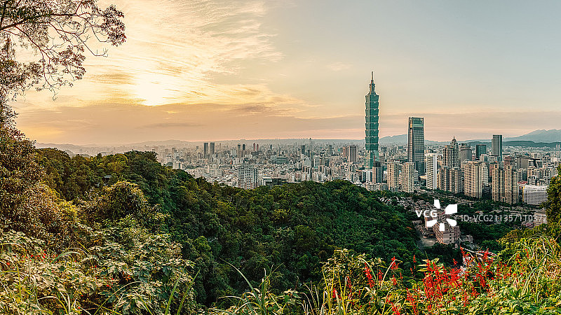 台北101大楼图片素材