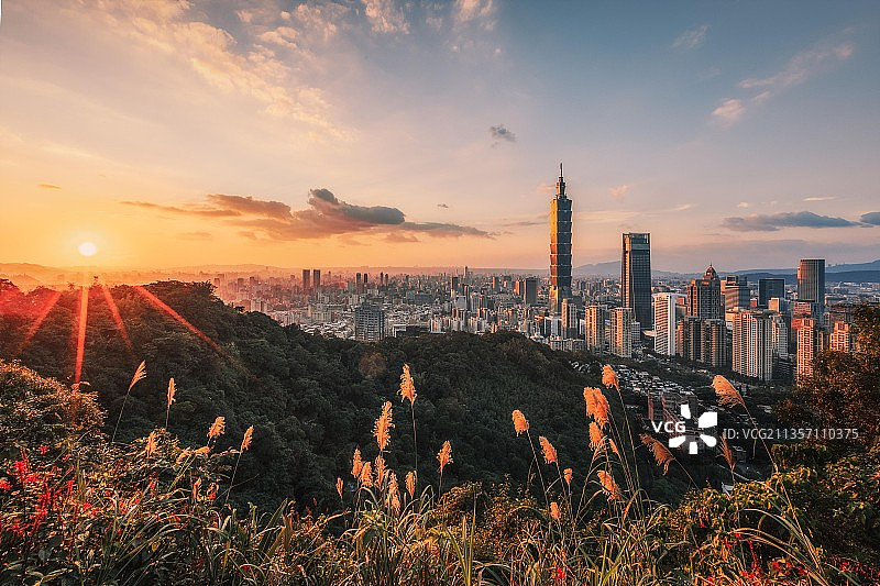 台北101大楼图片素材