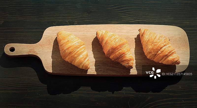 牛角面包 早餐图片素材